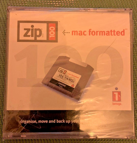 Iomega zip disc 100mb mac - zip,