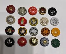 20  Champagnerdeckel / Sektdeckel, Capsules, Champagner, Sekt, Deckel, Deko-4