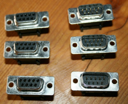 Pin buchse und stecker rs232 - und,