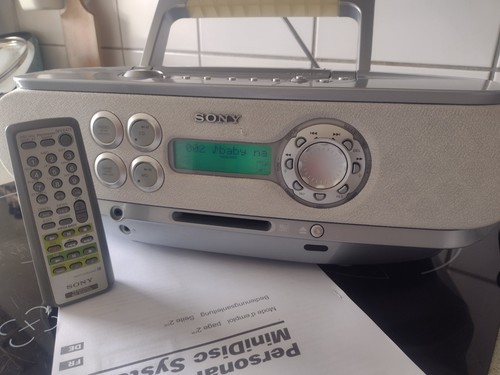 Sony cd radio - sony, md/