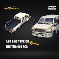 GMC Topkick Pick up  - white - GOC 1:64