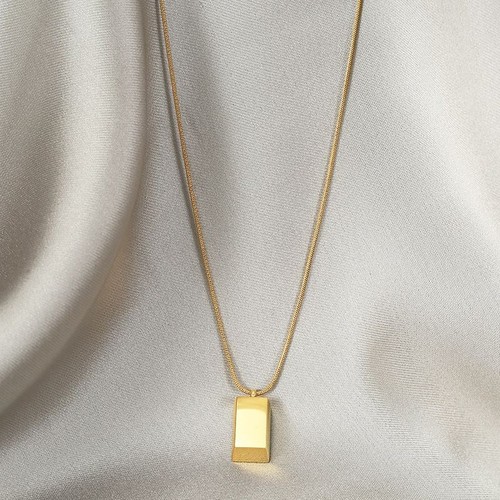 Halskette edelstahl gold - halskette,