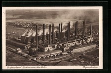 AK Zschornewitz /Bez. Halle, Groß-Kraftwerk Zschornewitz vom Flugzeug aus 