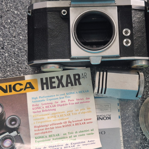 Konica hexar slr - konica,