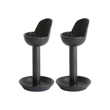 2pcs Gusseisen Kerzenleuchter