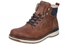 Rieker Herren Boots Braun TEX Winterschuhe 39442-24 Stiefel Winter