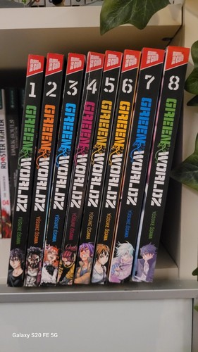 Manga reihe green worldz anime - green,