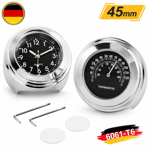Motorraduhr für 25mm - motorraduhr,