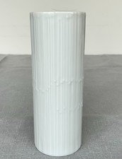 Rosenthal Vase weiß Tauperle Bambus 16 cm Tapio Wirkkala
