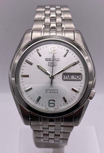 Seiko automatik silbernes - 5,