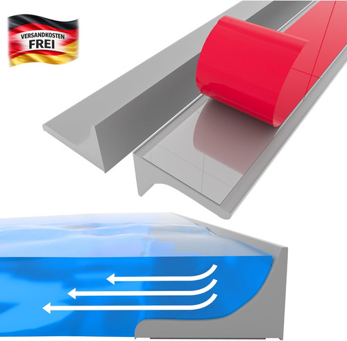 Selbstklebende duschschwelle - selbstklebende,