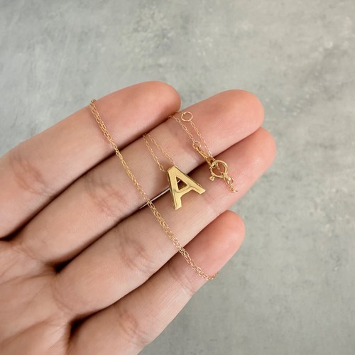 18k massiv gold buchstabe - gold, a