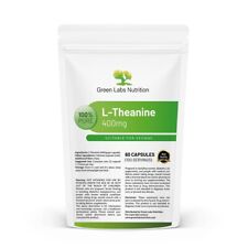 L-Theanin 400 mg Kapseln – Vegan, Anti-Stress, Schlaf, Fokus & Ruhe Support
