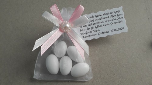 Mandeln rosa creme - mandeln,