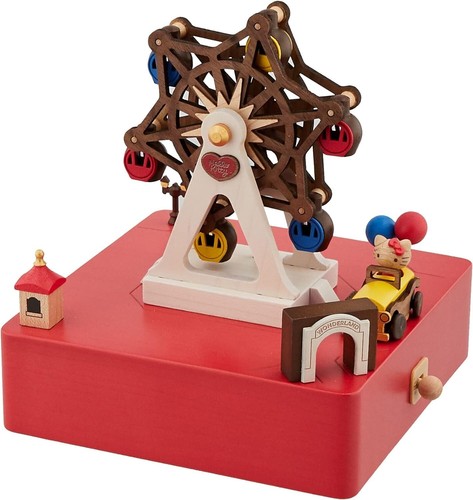 Hello kitty holz spieluhr - hello,