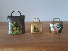 Konvolut alte Glocken ua Ziegenglocke Metall