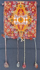 Handgeknüpfter Perser Orientteppich Gashgai Salztasche Tasche Nomaden Arbeit