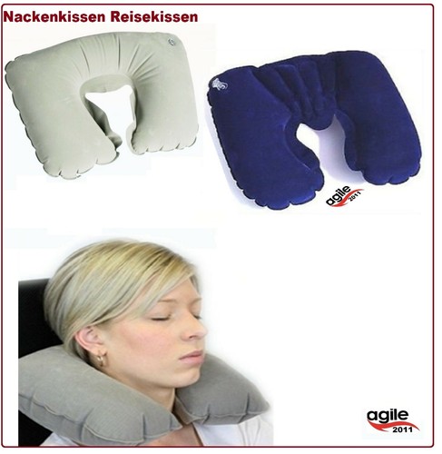 Neu aufblasbares nackenkissen - neu,