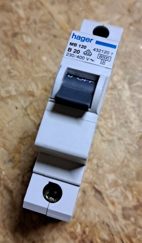 Hager mb120 432120 b20a - mb120,