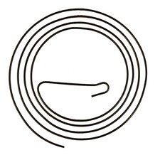 Kleine alte Tonfeder