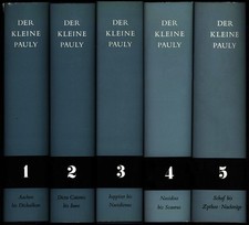 Pauly, Der Kleine Pauly. 5 Bände.