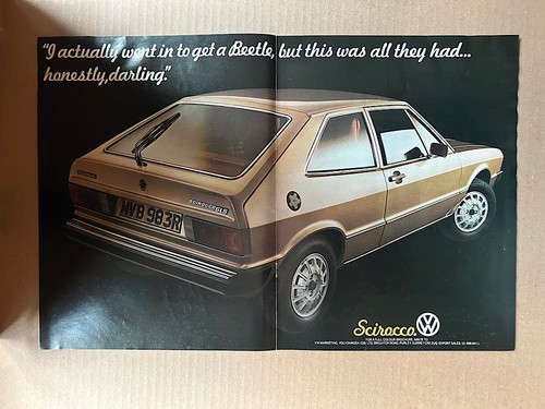 Scirocco plakatgröße - vw,
