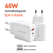 SAVANA 65W Dual USB-A/C