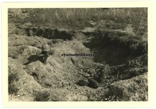 Orig. Foto franz. Grab