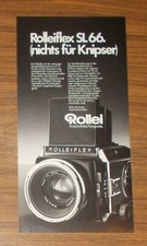 Seltene Werbung vintage ROLLEI