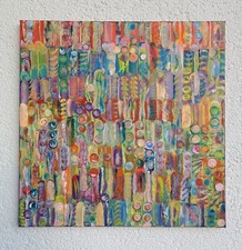 Bild selbstgemalt, Acryl auf