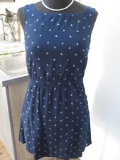 Freizeitkleid von Tom Tailor Gr. M duneklblau maritim, ärmellos