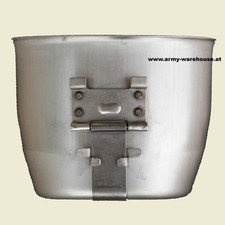 österr. Bundesheer KAZ03 Feldflaschenbecher Edelstahlbecher, neu, ÖBH