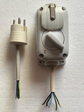 Starkstrom Steckdose  An / Aus