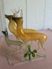 altes Lauscha Glas , Hirsch Familie