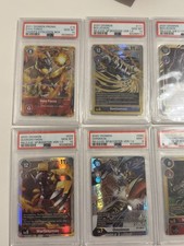 PSA Digimon Lot 8 Karten
