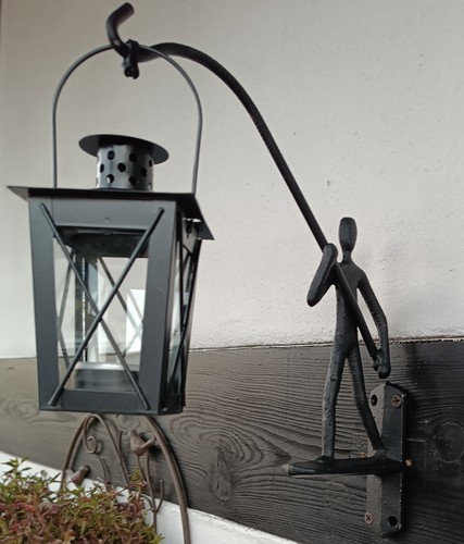 Dekorativer wandhaken mann mit - wandhaken,