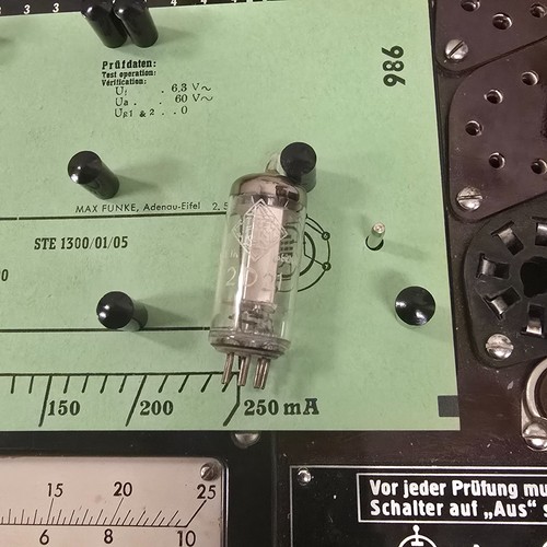 Röhre telefunken d 21 - e-röhre, 2