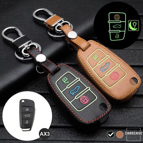 Leder hülle für audi - leder,