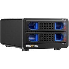 Festplattengehäuse 2-Bay USB