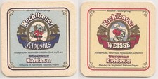 Weissbierbrauer Kuchlbauer - alter Bierdeckel "Aloysius / Kuchlbauer Weisse"