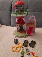 Feuerwehrmann Sam Spielzeug Leuchtturm Selten Rarität mit Zubehör