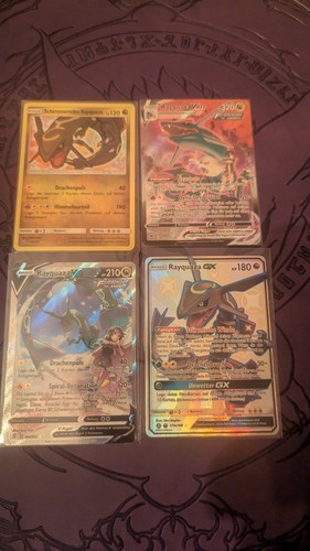 Pokemon rayquaza 4er set - 4er, top