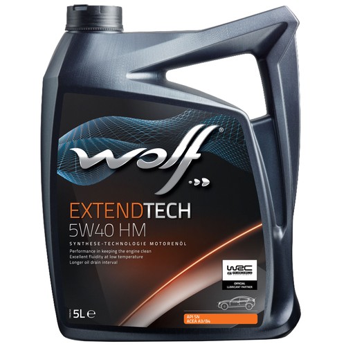 Motoröl wolf extendtech - motoröl,