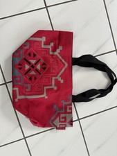 Reisenthel Shopper Tasche - Schultertasche M Rot Schwarz Grau Gemustert
