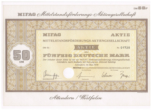 Mifag konvolut - ,