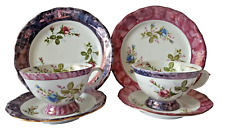 2-Porzellan Kaffeegedecke 3- tlg- Walbrzych Made in Poland