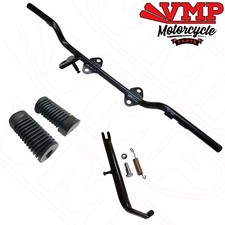 Honda CG 125 Fußstütze Fußstütze Stange Seitenständer Kit Fußrastengummi Set