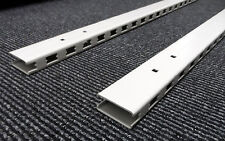 Regal 2x Säulen Ständer Gondel 140 cm 6x3 Tegometall Tego Regale weiss gebraucht