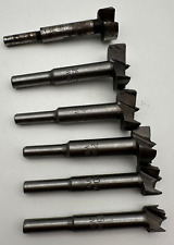 6x Forstnerbohrer Holzbohrer Astlochbohrer Scharnierlochbohrer 15-35mm