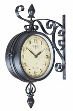 Wanduhr h31cm metall - wanduhr,